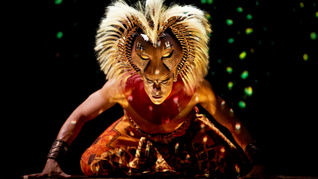 lion king, simba, dancer, musical comedy, lion costume, disney, paris theatre, paris