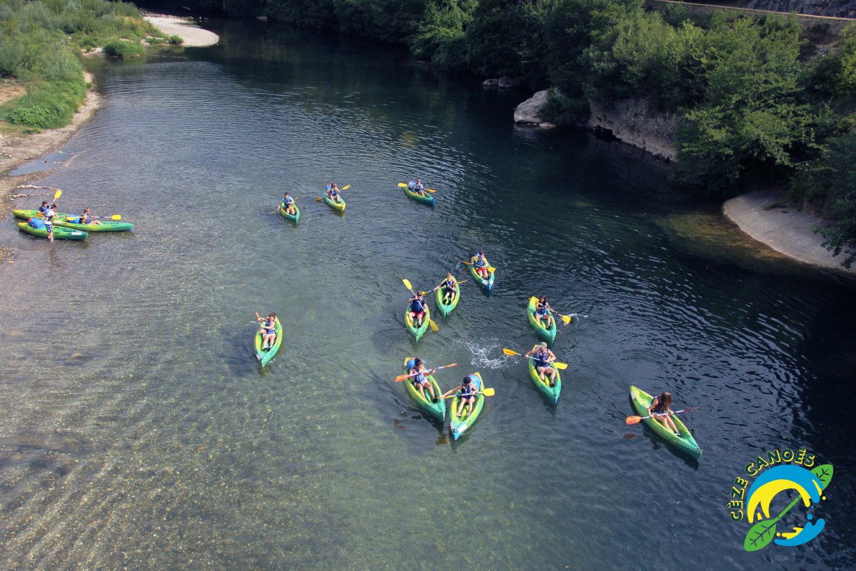 CÃ¨ze CanoÃ«s : location de canoÃ«-kayak &amp; paddle | Triplancar