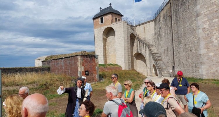 Visite théâtralisée à la Citadelle de Besançon © Jean-David Garrelou Doubs Tourisme