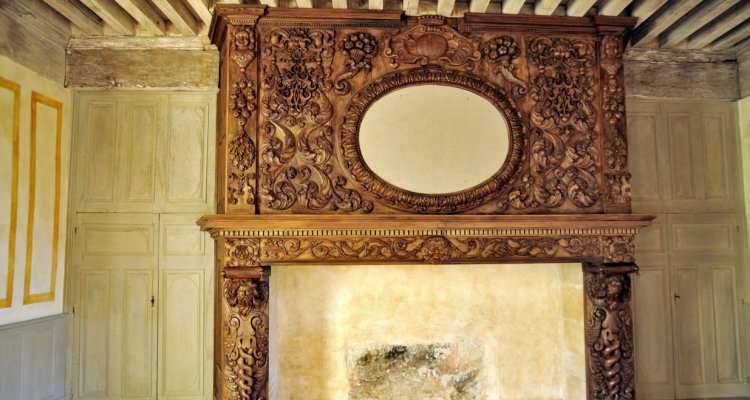 Cheminée Château de Bruniquel