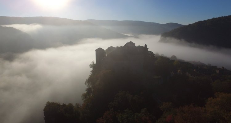 Vue Châteaux de Bruniquel