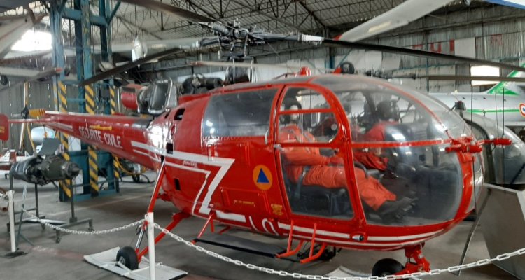 musee de l'aviation Lyon Corbas / SNCASE Alouette III