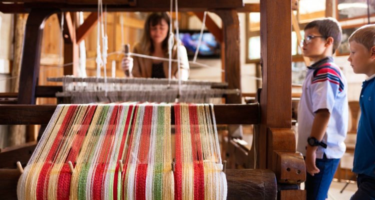 Atelier du tisserand - © Hervé Leclair/Aspheries