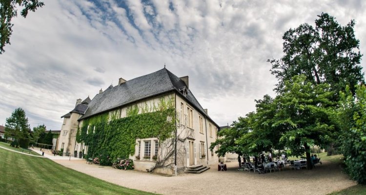 Terrasse ouest Château de Pizay