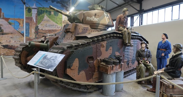 Char B1BIS - Musée des Blindés à Saumur