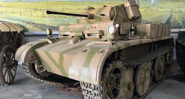 Panzer II LUCHS - Musée des Blindés à Saumur