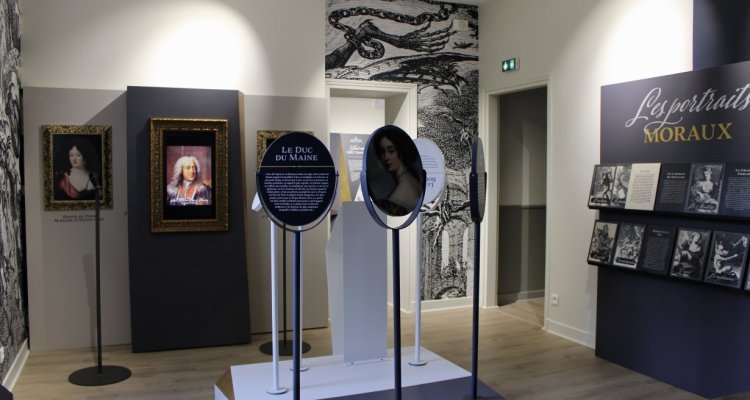 Intérieur de la maison Saint-Simon à La Ferté-Vidame dans le Perche