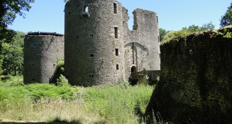 Vue Château de Ranrouët