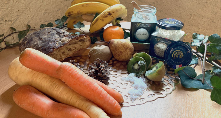 Sel nature ou aromatisé associé à des fruits et des légumes pour une vraie expérience gustative !