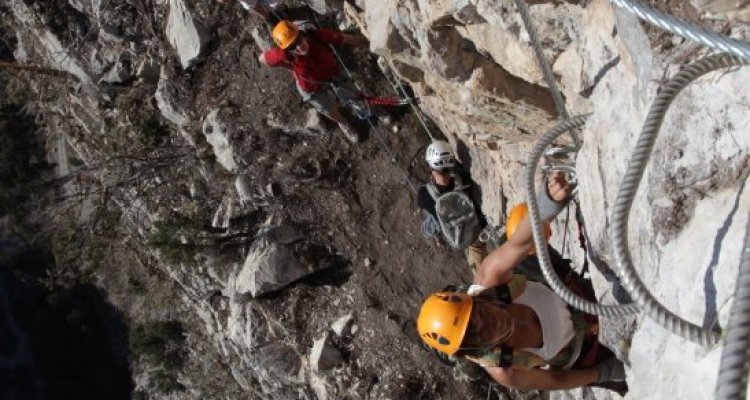 Vide Via Ferrata Prads Haute Bléone