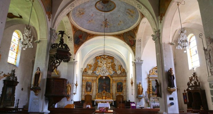 Eglise de Lods © Office de Tourisme Destination Loue Lison