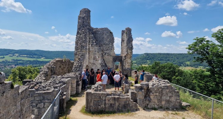 Visite guidée du Castel Saint-Denis © Julie Thiebaud