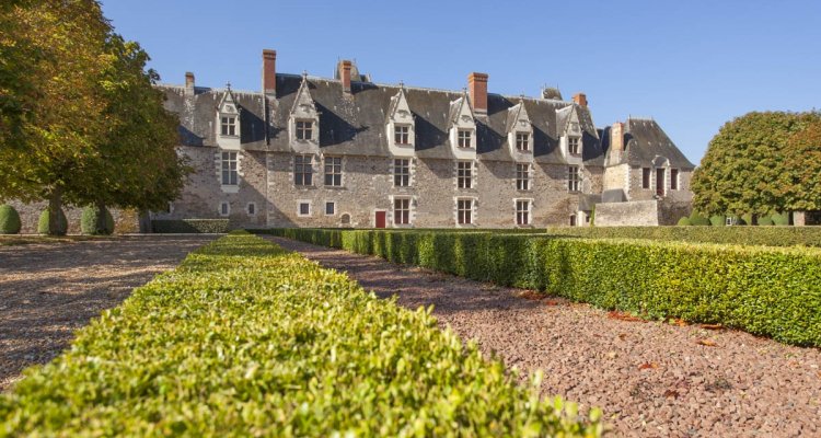 Château de Goulaine vue jardins
