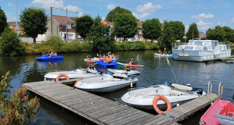 Port fluvial de La Porte du Hainaut, Saint-Amand-les-Eaux