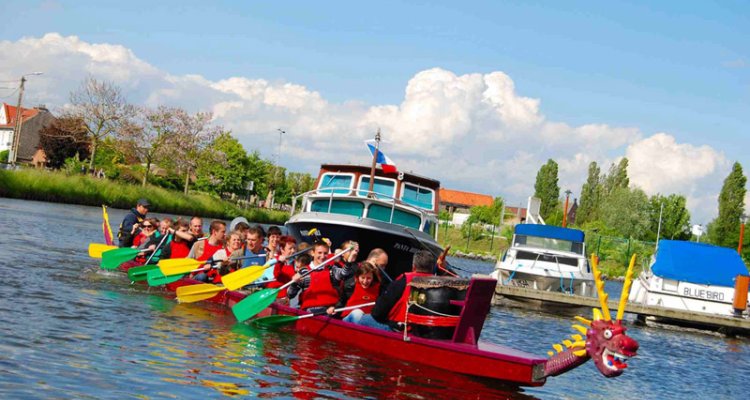Port fluvial de La Porte du Hainaut, Saint-Amand-les-Eaux