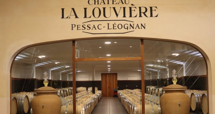 Chai d'élevage des vins blancs