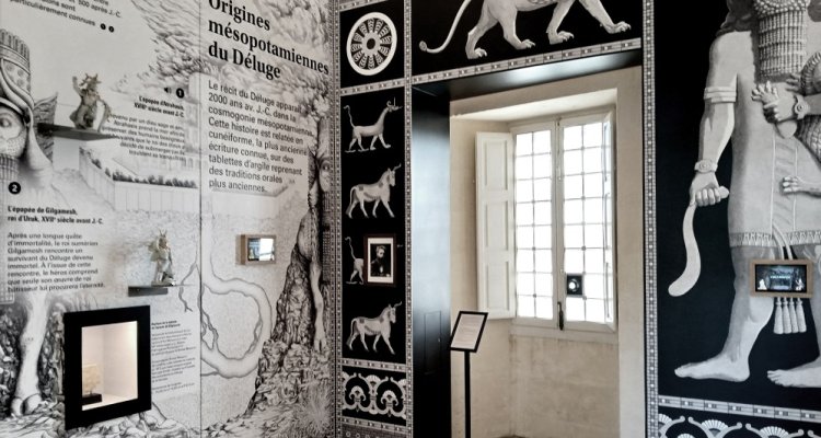 Exposition le déluge abbaye de saint-savin