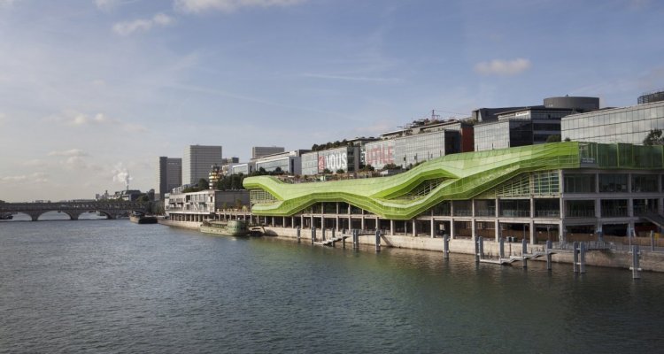 Vue cité de la mode et du design
