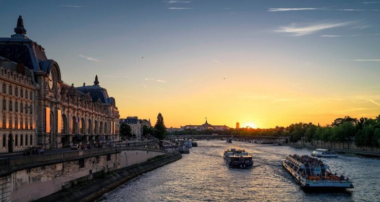 Coucher de soleil musée d'orsay