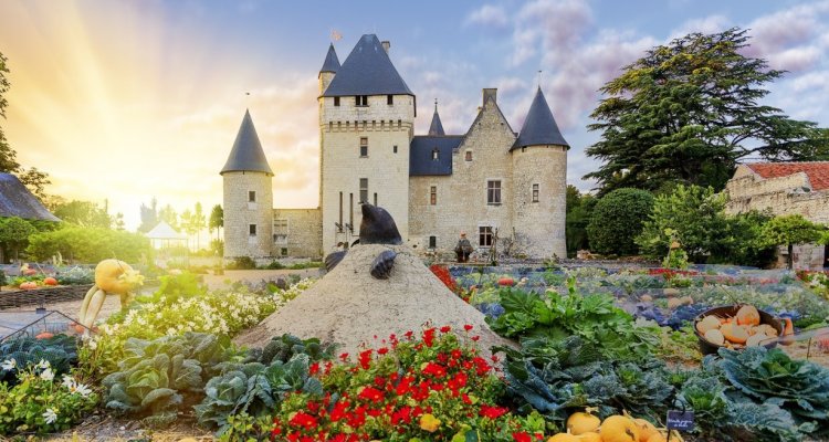 Chateau et jardins du Rivau