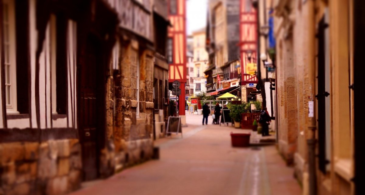 Rouen rues tourisme
