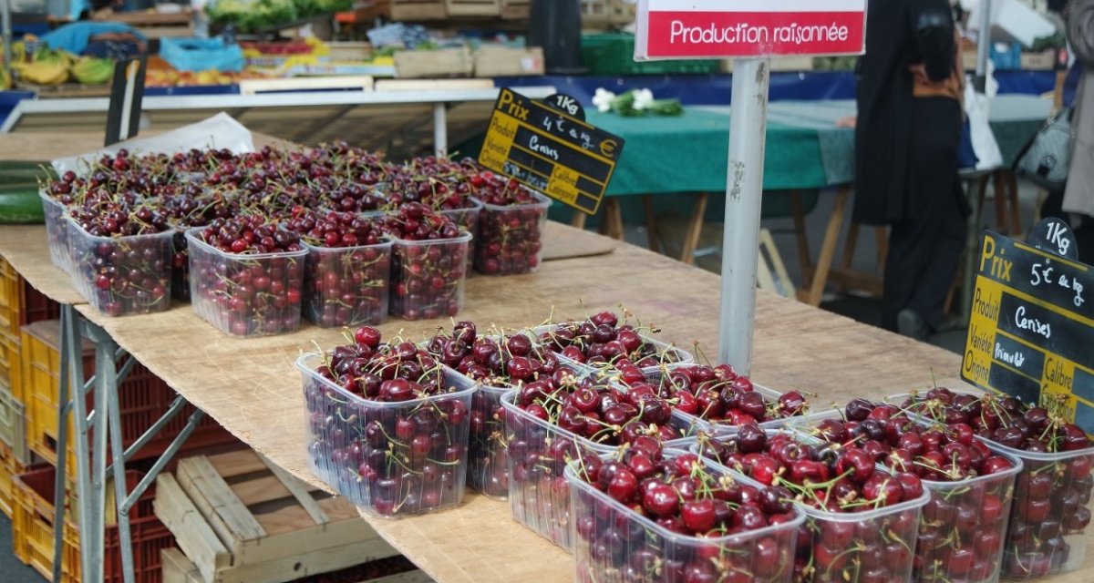 Marché tarn-et-garonne cerises