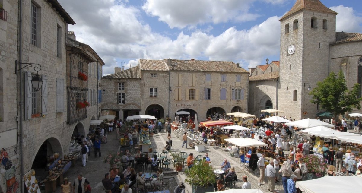 Marché de Lauzerte