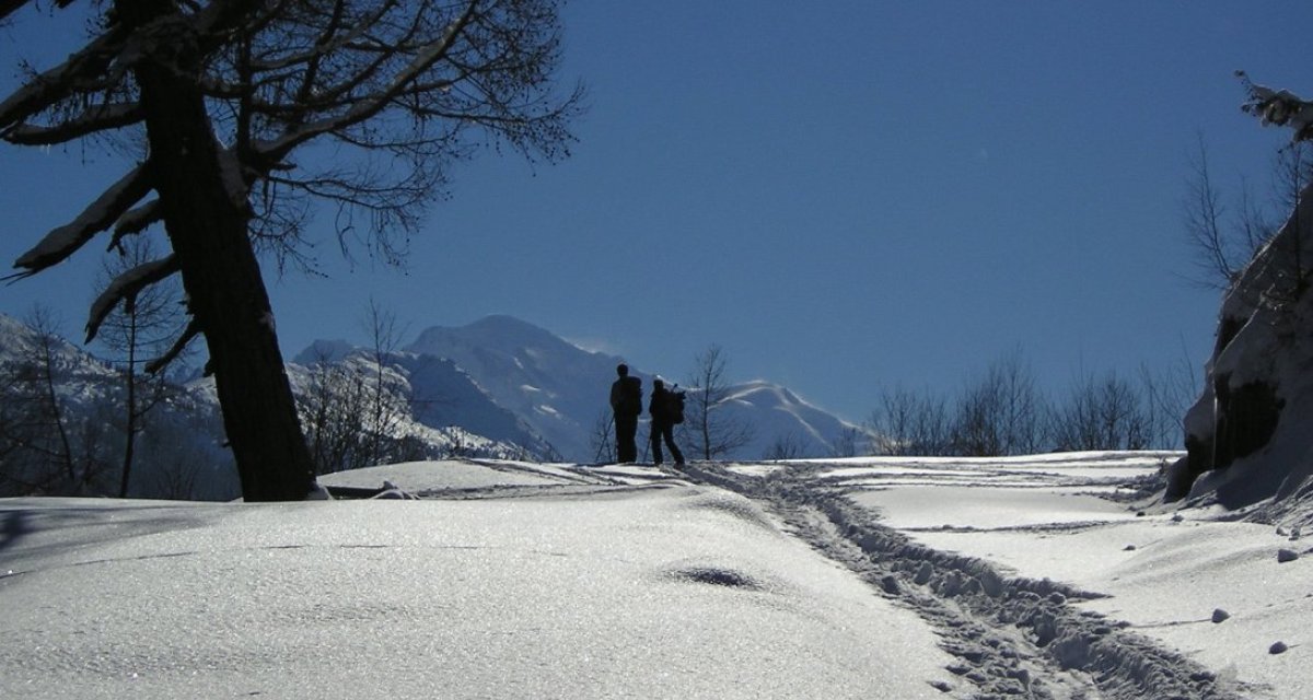 balade dans la neige savoie