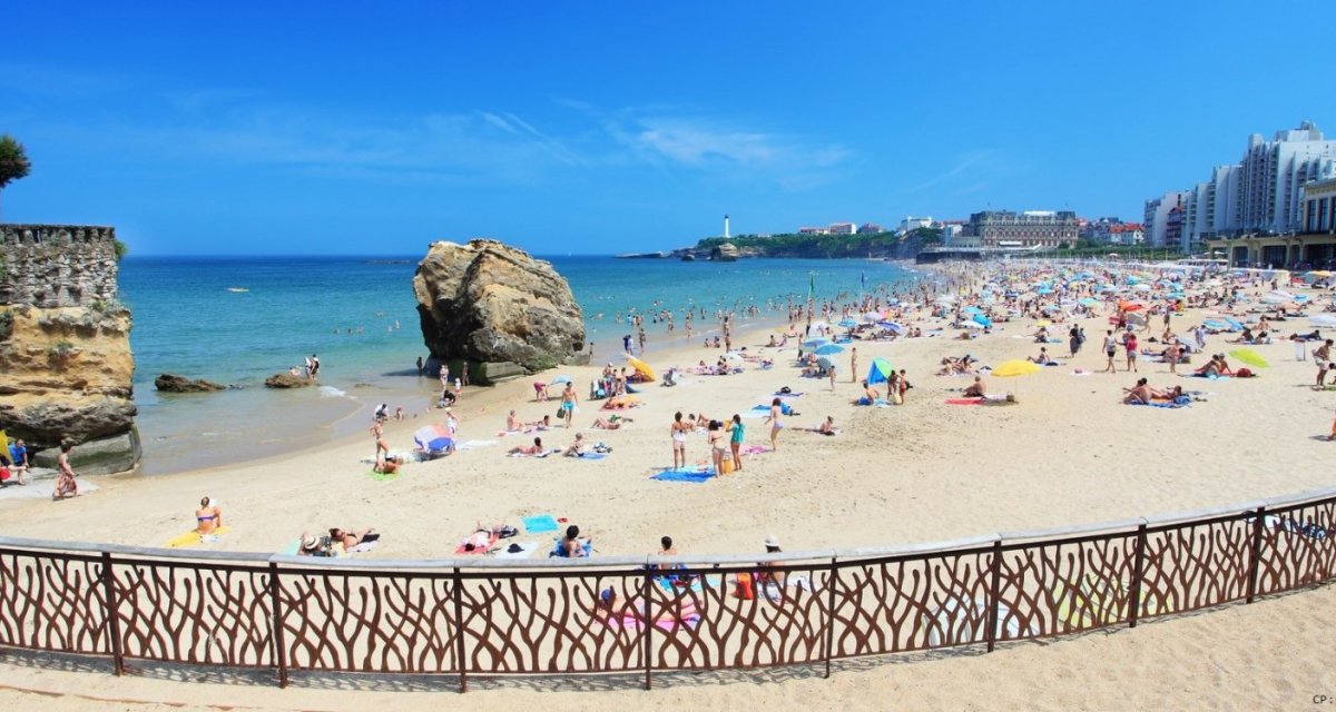 Grande plage Biarritz
