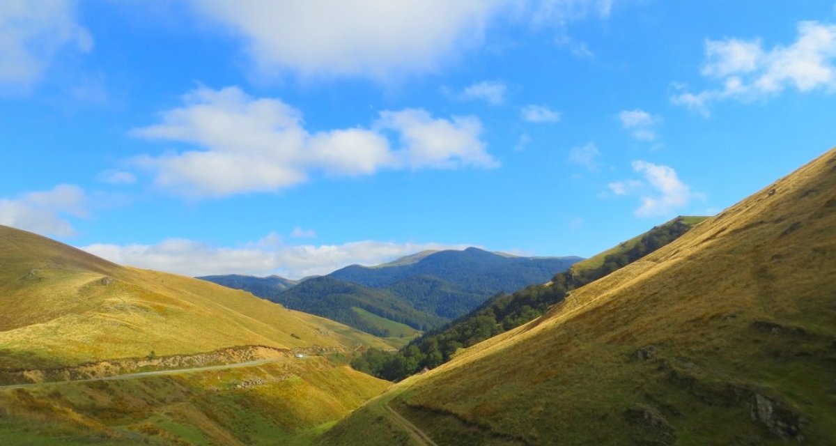 Paysage pyrénées-atlantiques