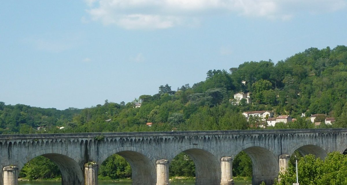 Pont canal Lot-et-garonne