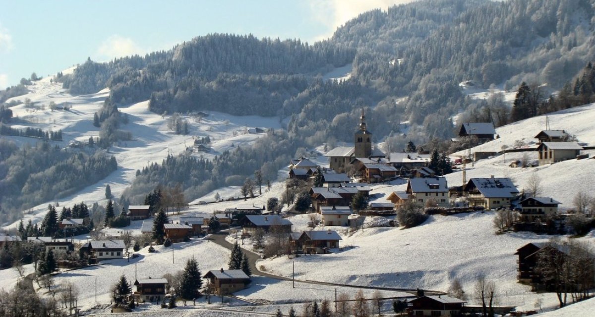 village neige montagne savoie haute-savoie