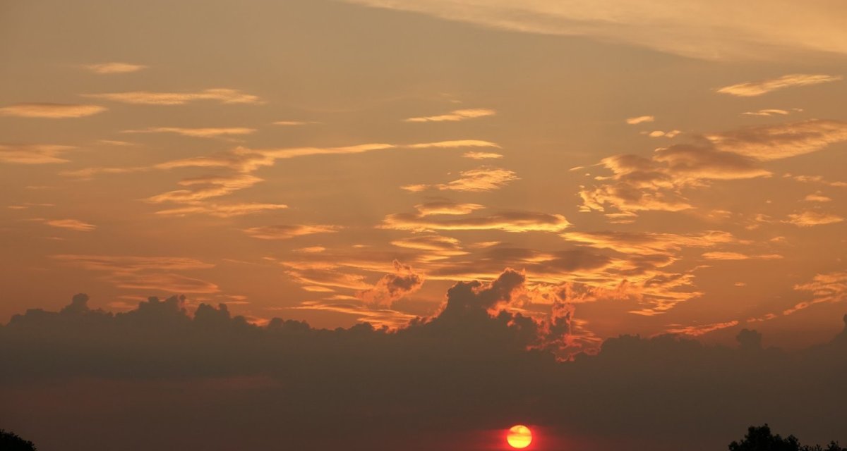 Coucher de soleil Indre