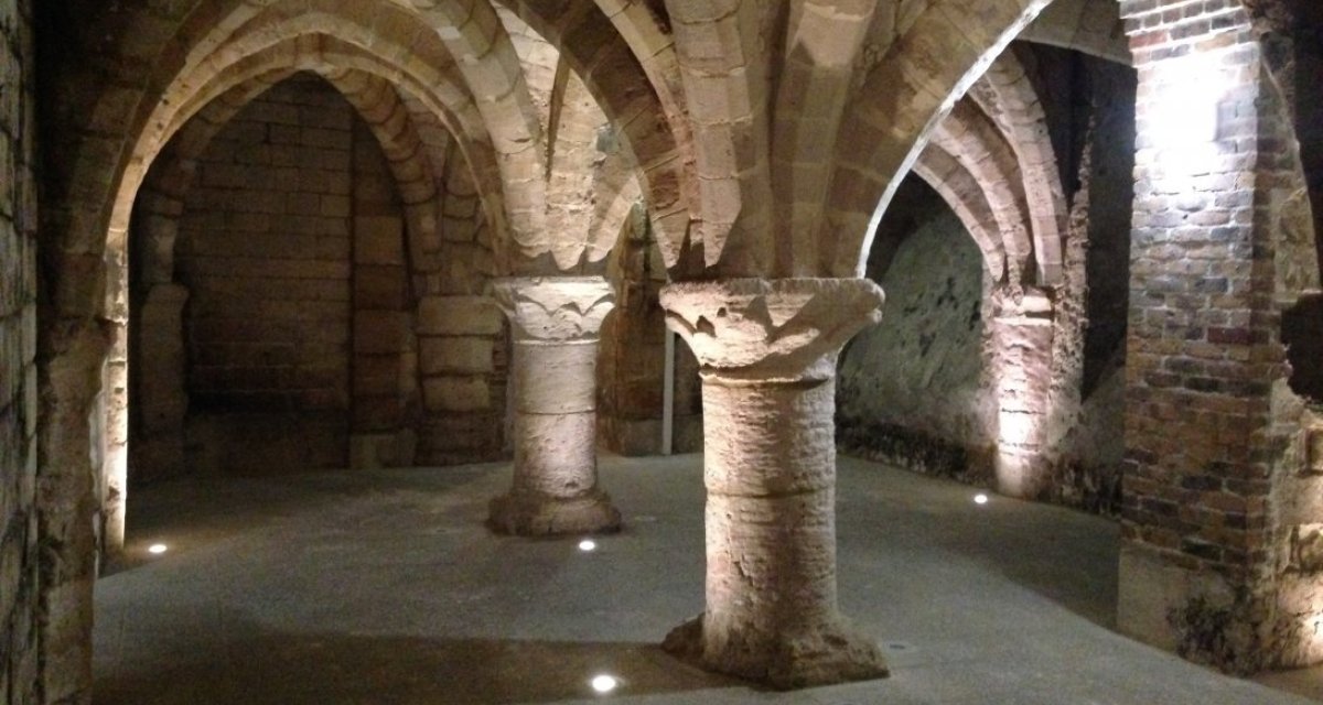 Caves médiévales Chalons en champagne