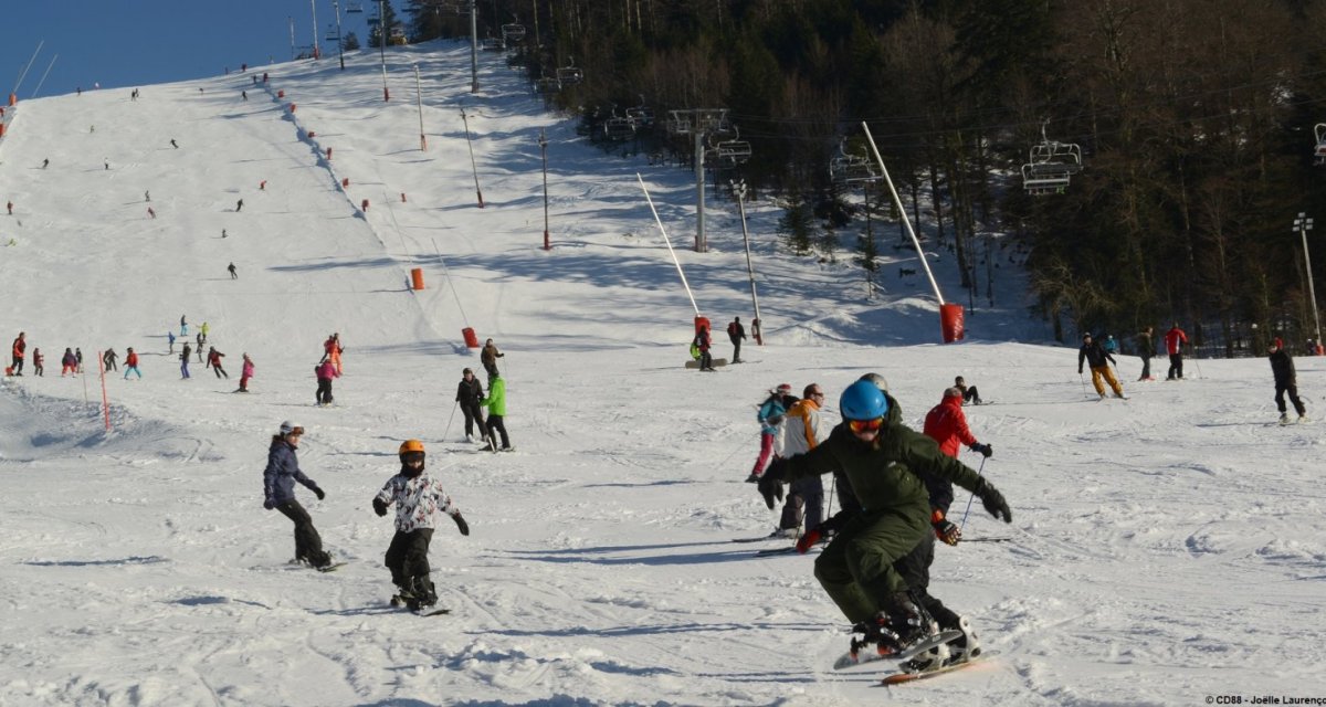 piste ski vosges