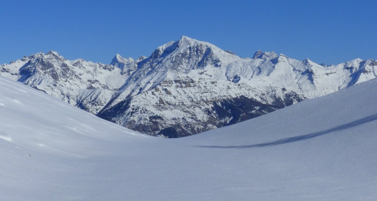 montagnes hiver hautes-alpes