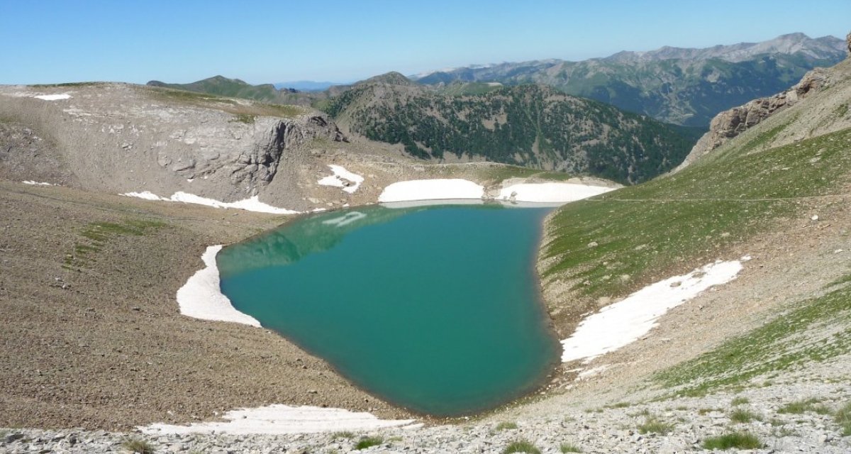 Lac randonnée altitude alpes-de-haute-provence