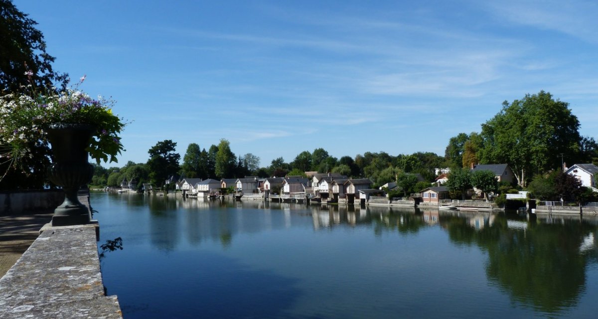 Les bords du Loiret à Olivet