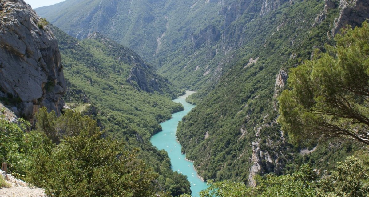 Gorges vue Var
