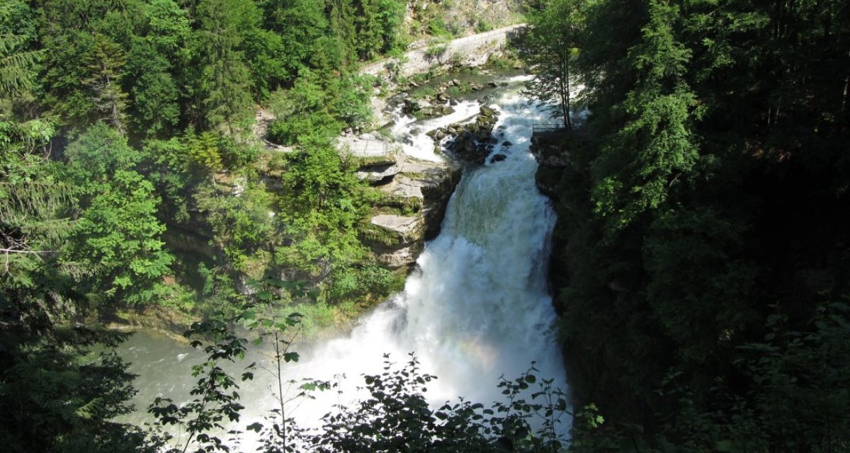 Saut du Doubs frontière