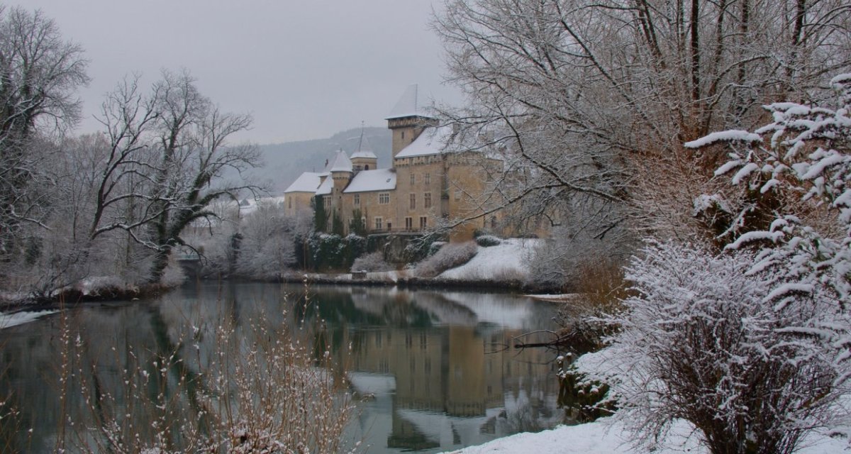 Hiver Château de Cléron