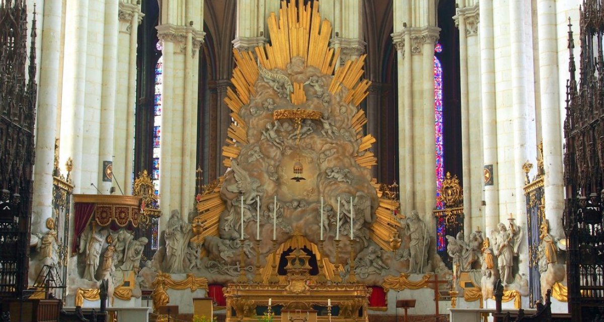 Amien cathédrale intérieur