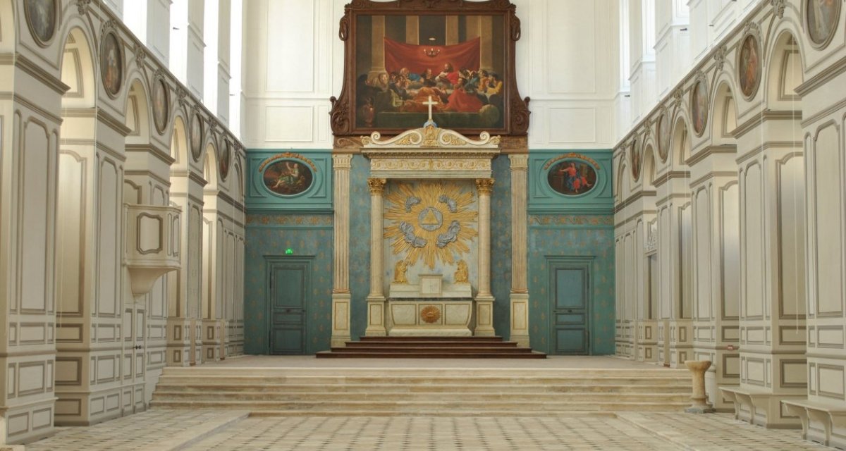 Abbaye de Clairvaux Réfectoire chapelle