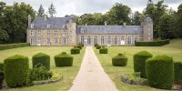 le château de Pontécoulant, Pays de Vire, Calvados, Normandie