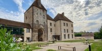 Cour intérieur du château de Senonches