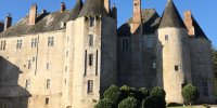 Chateau-parc de Meung - façade médiévale