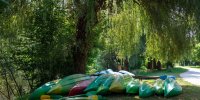 Location canoe groupe 3 drapeaux