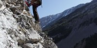 Vue Via Ferrata Prads Haute Bléone