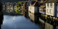 Les Maisons sur le Loue Ornans © CRT BFC