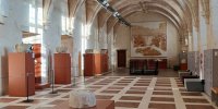 Refectoire des moines abbaye de saint-savin